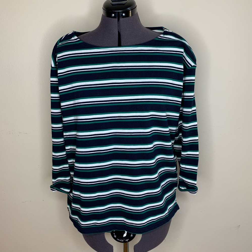 Atmosphere/Primark Striped, 3/4 Sleeve Sweater
